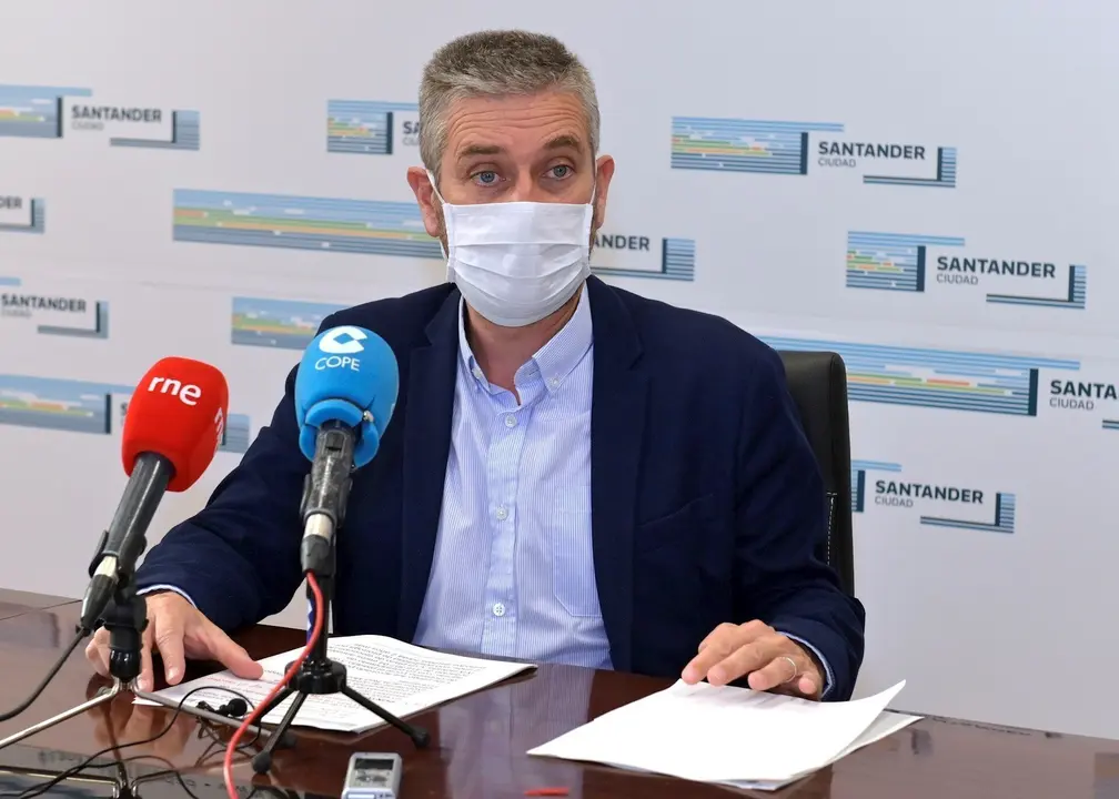 Javier Ceruti, portavoz de Cs en Santander