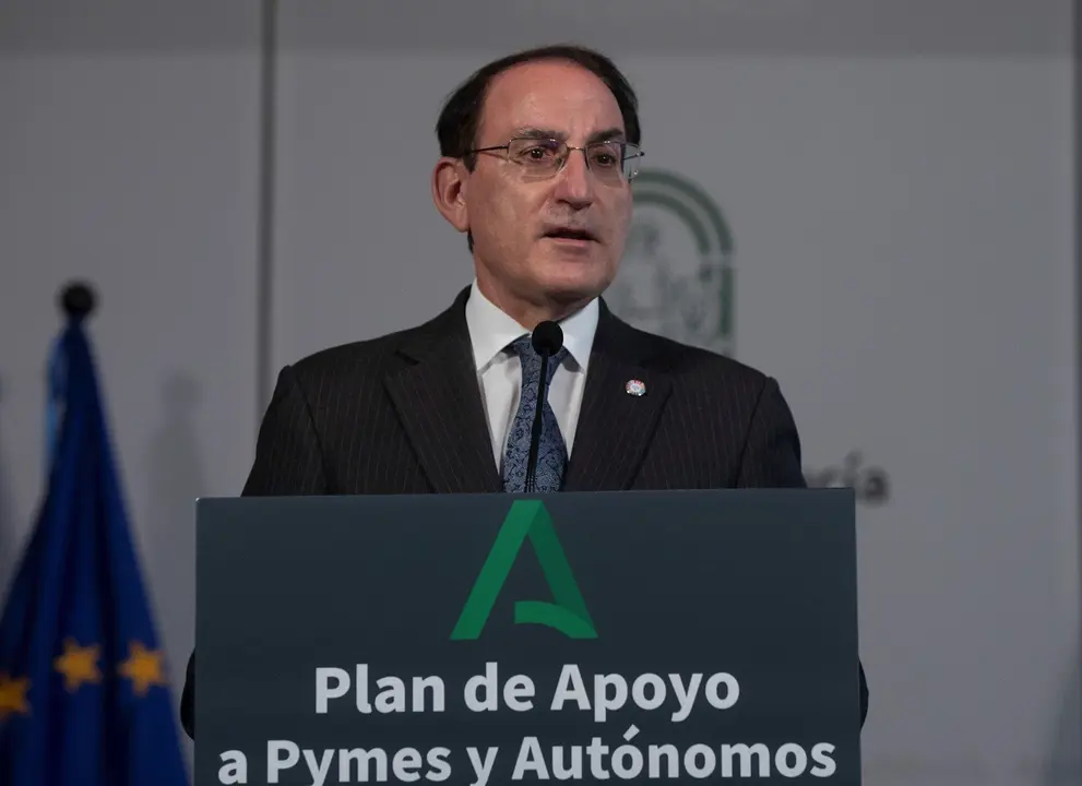 El presidente de la CEA, Javier Gonz&aacute;lez de Lara, en una imagen de 16 de noviembre de 2020.