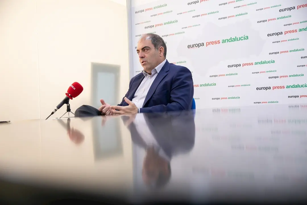 El presidente de ATA, Lorenzo Amor, en una imagen de archivo de una entrevista con Europa Press.