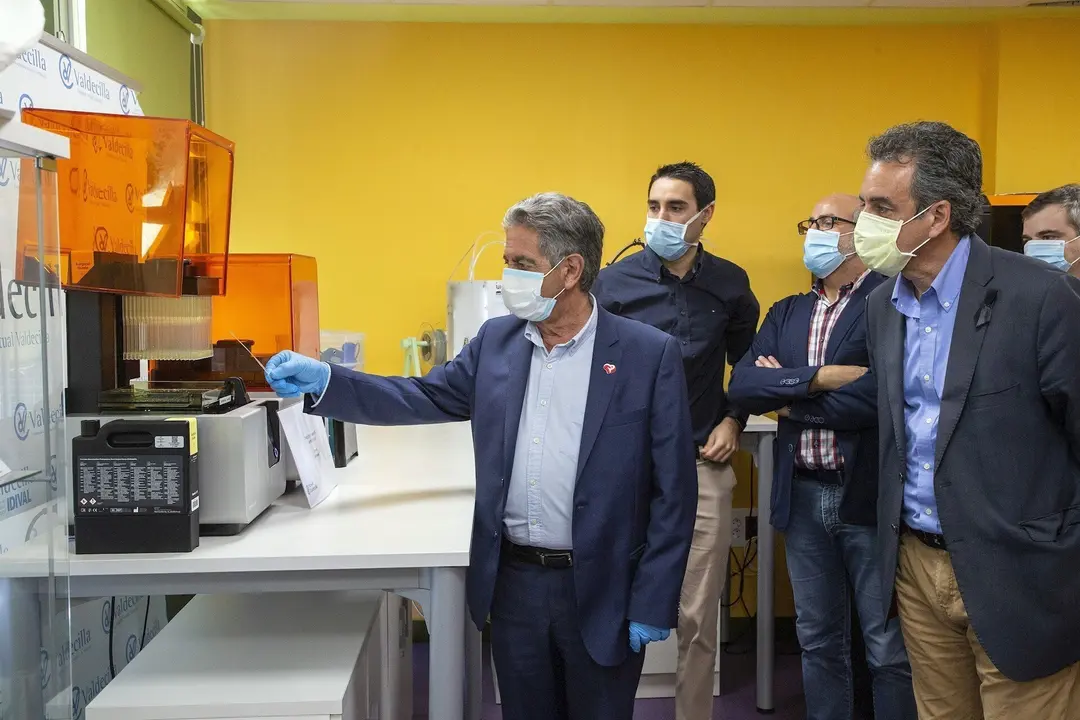 Revilla y Mart&iacute;n en el Hospital Virtual de Valdecilla