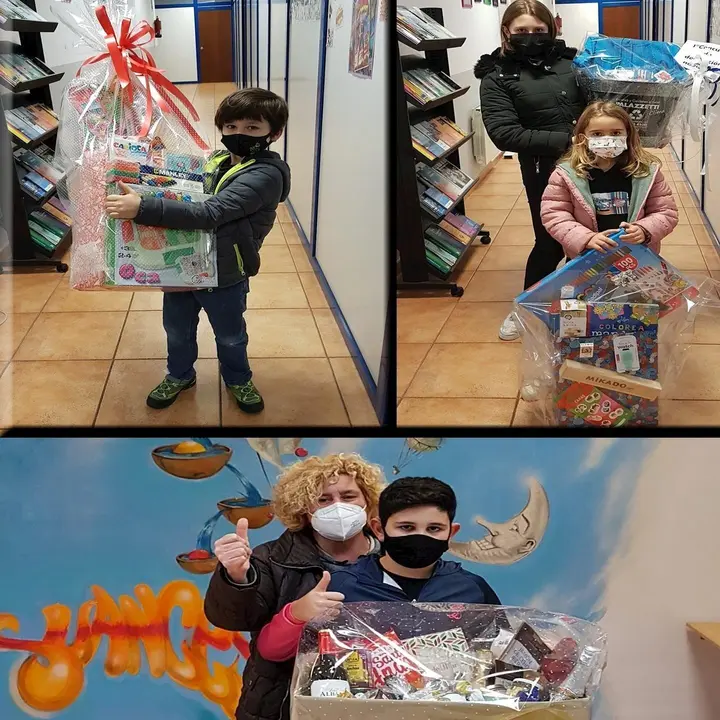 Ganadores de los concursos de cocina y manualidades; y el sorteo de la cesta de Navidad