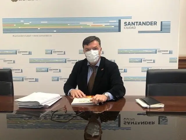 El concejal de Vox en el Ayuntamiento de Santander, Guillermo P&eacute;rez-Cos&iacute;o