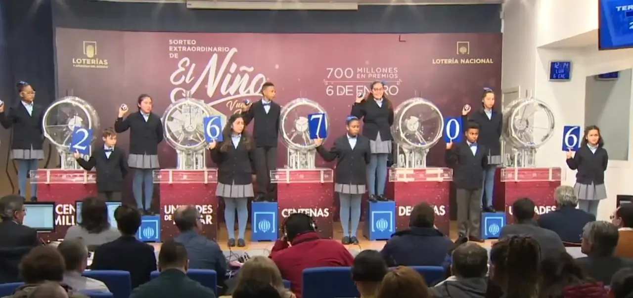 Tercer premio del sorteo del Ni&ntilde;o