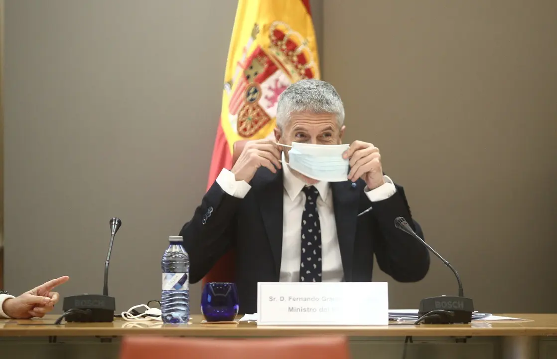 El ministro de Interior, Fernando Grande-Marlaska 