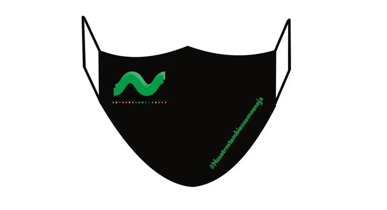 Mascarilla para los ni&ntilde;os de Noja