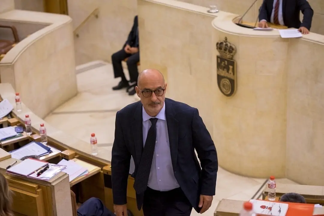 El portavoz del grupo Cs en el Parlamento de Cantabria, F&eacute;lix &Aacute;lvarez
