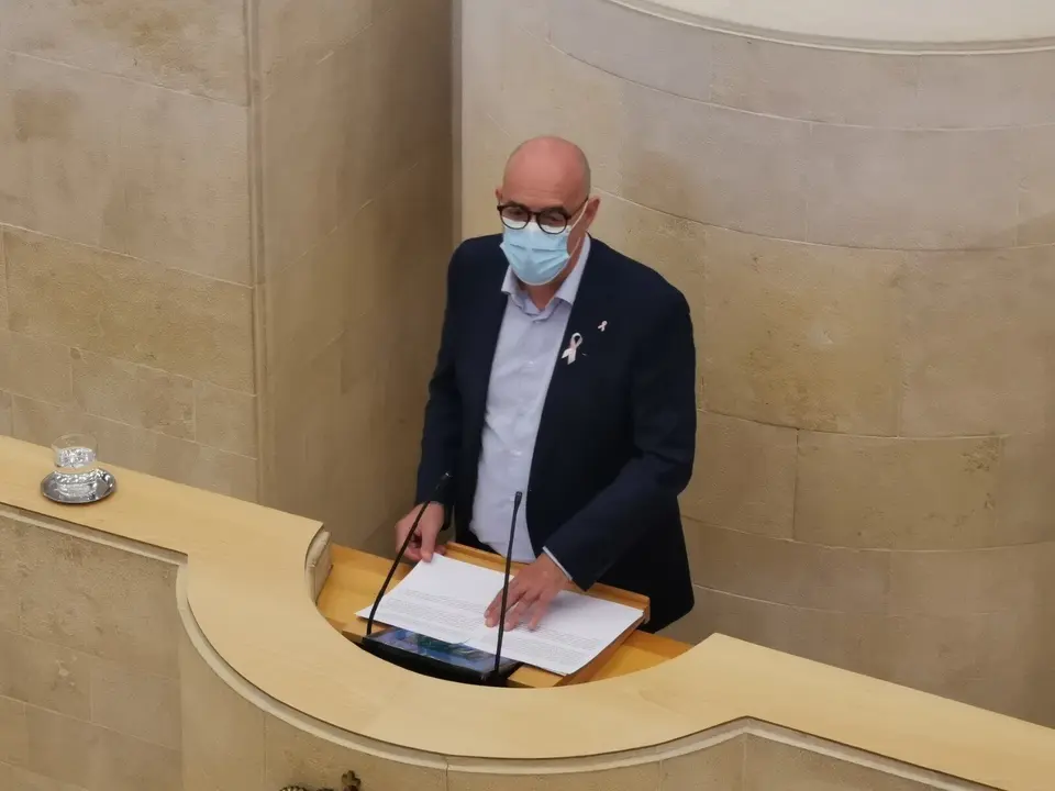 El portavoz parlamentario de Cs en el Parlamento de Cantabria, F&eacute;lix &Aacute;lvarez