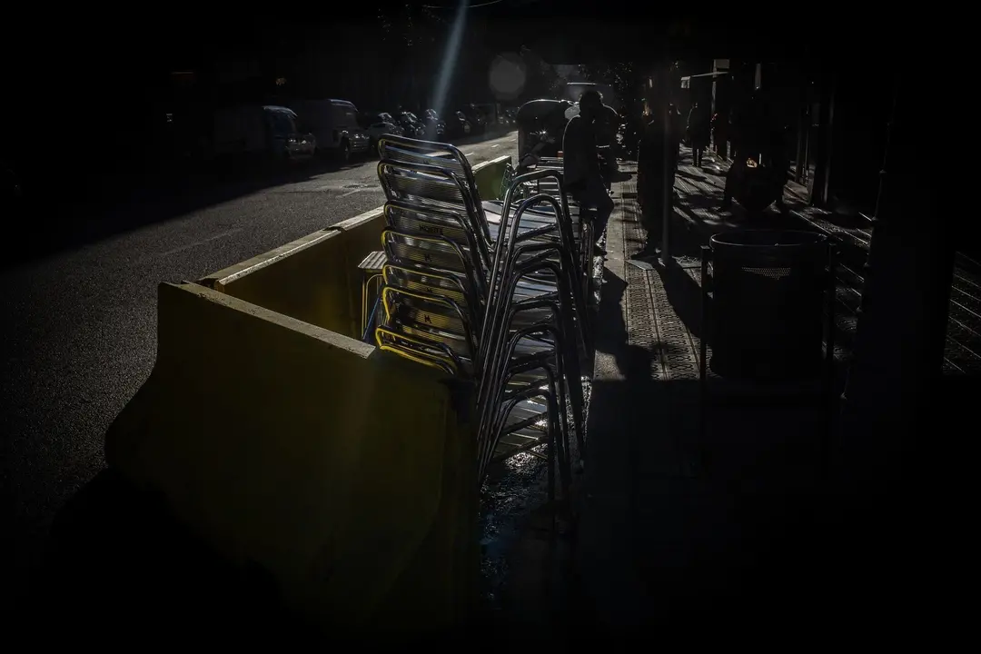 Terraza de un local de hosteler&iacute;a  