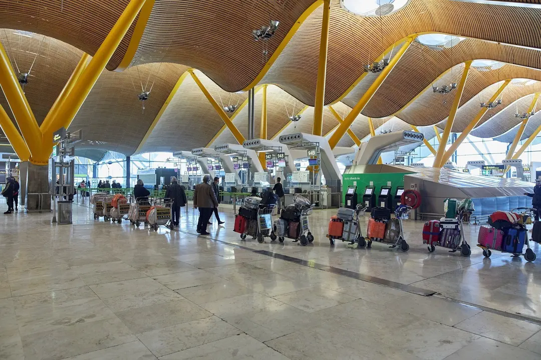 Aeropuerto Madrid-Barajas.