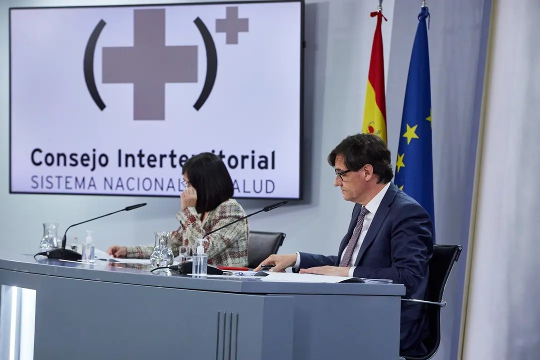 Rueda de prensa de Salvador Illa y Carolina Darias tras el Consejo Interterritorial de Salud