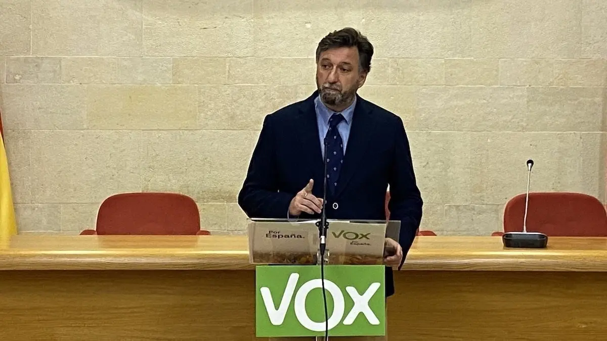 Crist&oacute;bal Palacio, diputado de Vox en Cantabria