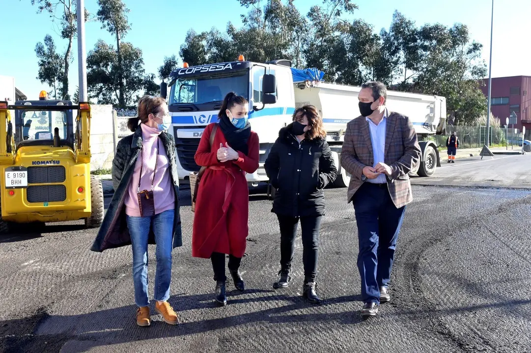 La alcaldesa en Monta&ntilde;a