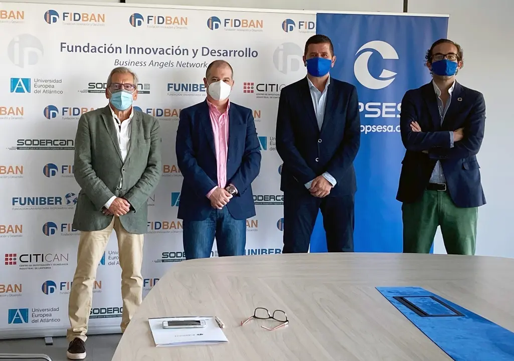 Representantes de COPSESA y FIDBAN tras la firma del convenio en agosto pasado