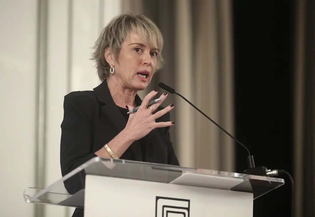 La secretaria de Estado de Digitalizaci&oacute;n e Inteligencia Artificial, Carme Artigas, participa en el encuentro &lsquo;Presente y futuro de la Digitalizaci&oacute;n&rsquo; organizado por el Club Di&aacute;logos para la Democracia en el Hotel Palace, Madrid (Espa&ntilde;a), a 17 de noviembr