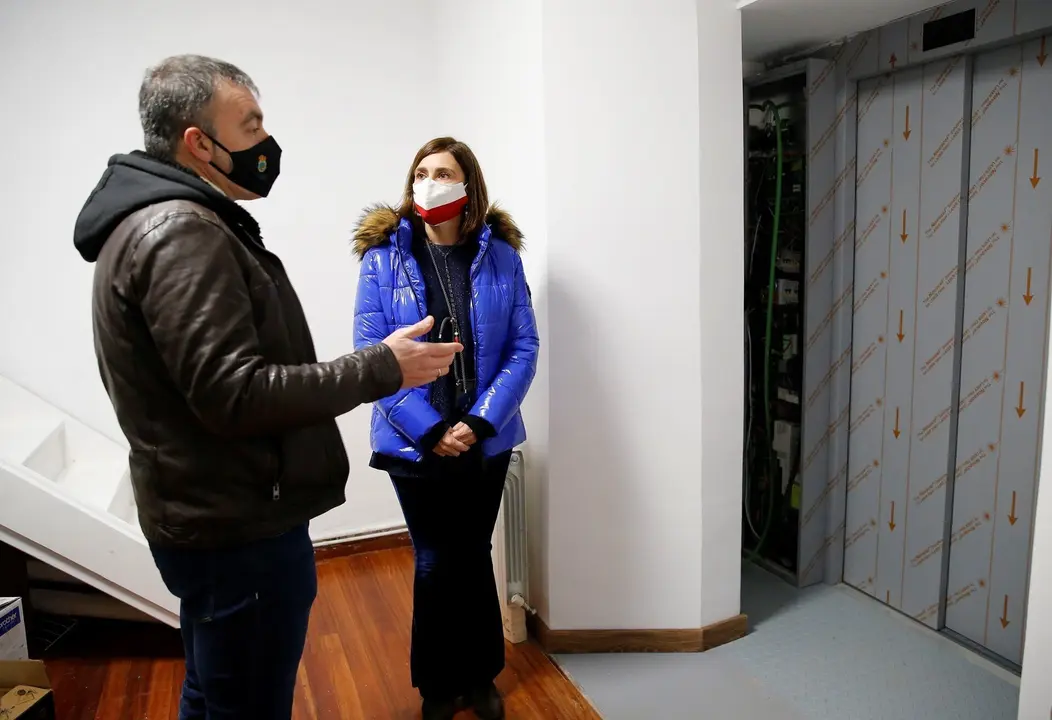 La consejera de Presidencia, Interior, Justicia y Acci&oacute;n Exterior, Paula Fern&aacute;ndez, realiza una visita institucional a Ruesga