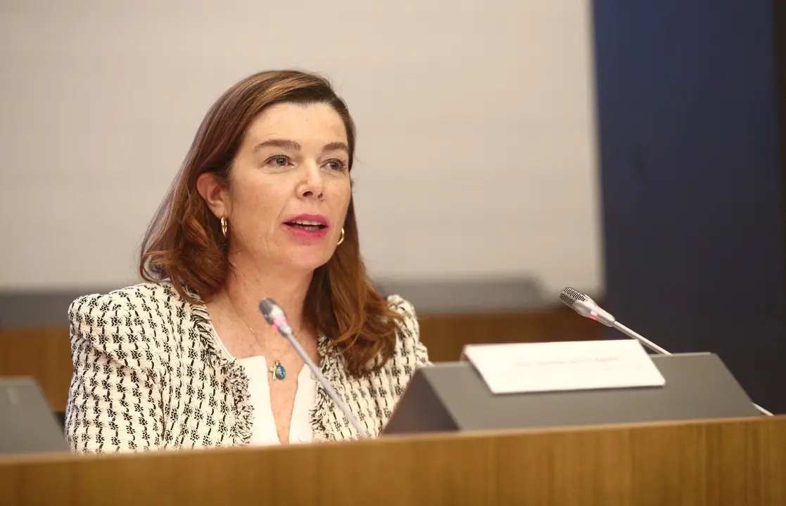 La presidenta y directora general de la Mesa del Tabaco, &Aacute;gueda Garc&iacute;a-Agull&oacute;