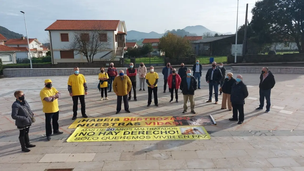 Concentraci&oacute;n de miembros de AMA en Argo&ntilde;os