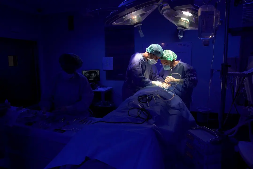 Quir&oacute;fano del Hospital Valdecilla