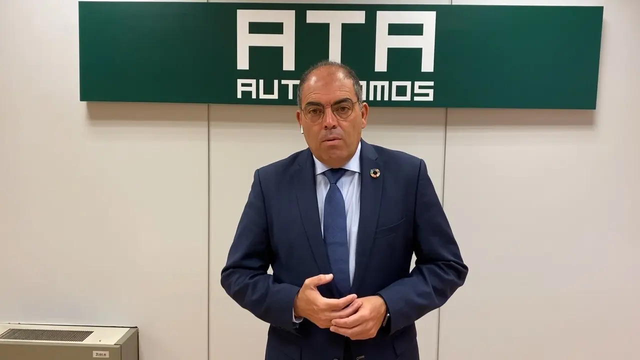 El presidente de ATA, Lorenzo Amor