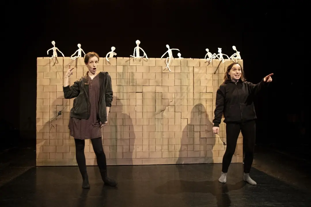 Escena de la obra 'Del otro lado'