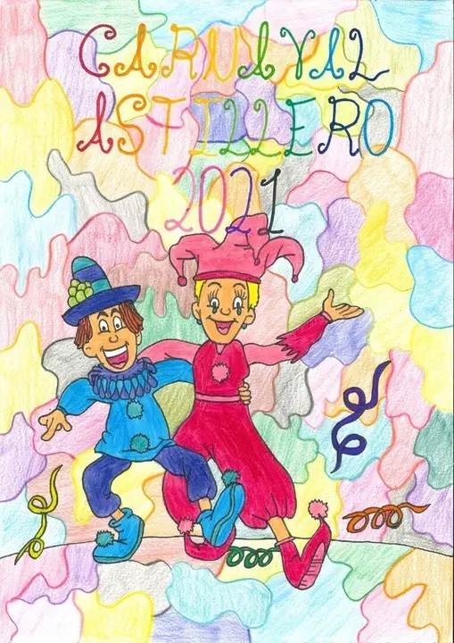 Cartel ganador del Carnaval 2021 de Astillero