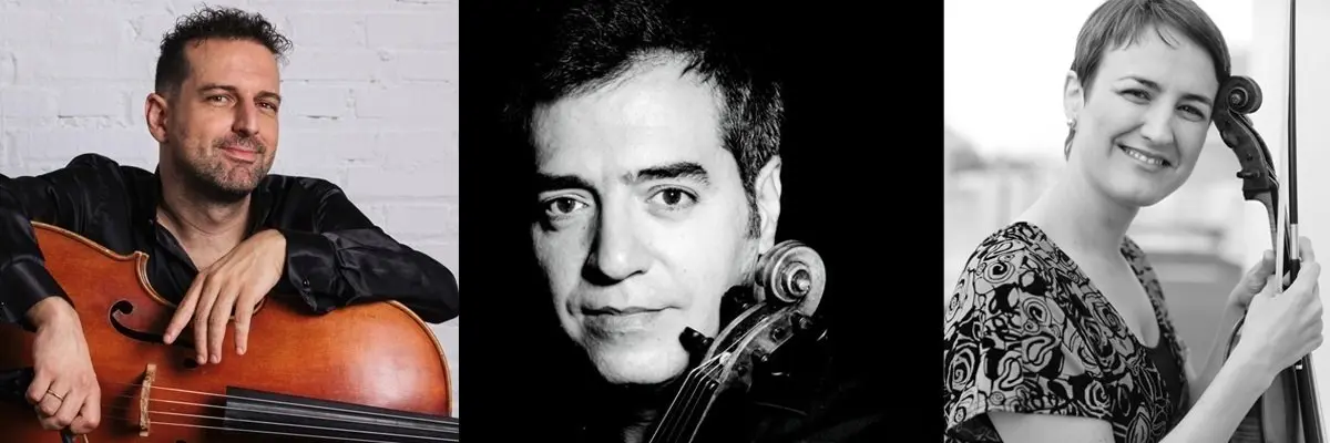 Tr&iacute;o de cuerda que act&uacute;a este domingo en el Centro Bot&iacute;n