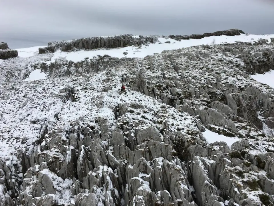 Zona de Soba donde el helic&oacute;ptero ha rescatado a un senderista cuando hac&iacute;a una ruta y se ha desorientado