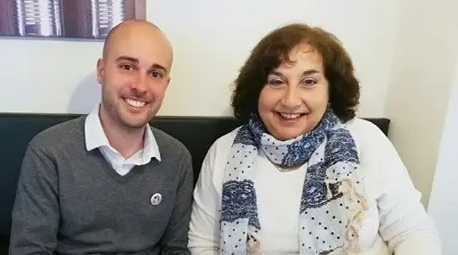 Israel Ruiz Salm&oacute;n y Victoria Cedr&uacute;n