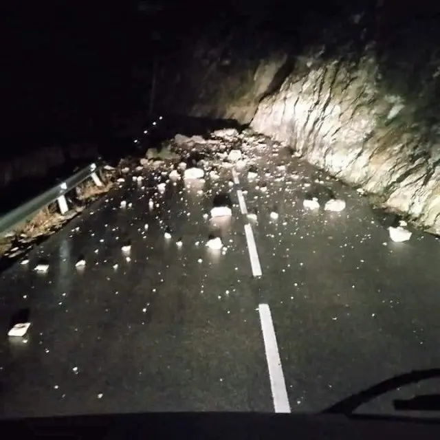 Desprendimientos en el Desfiladero de La Hermida