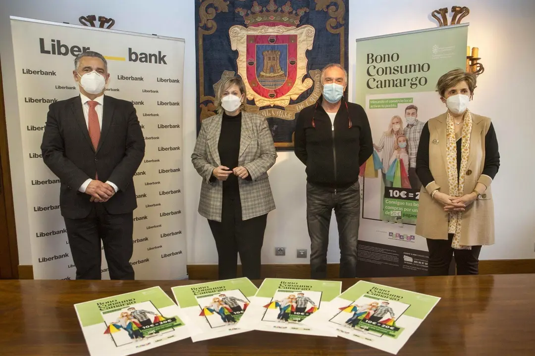 Presentaci&oacute;n de la campa&ntilde;a Bono Consumo Camargo. Archivo