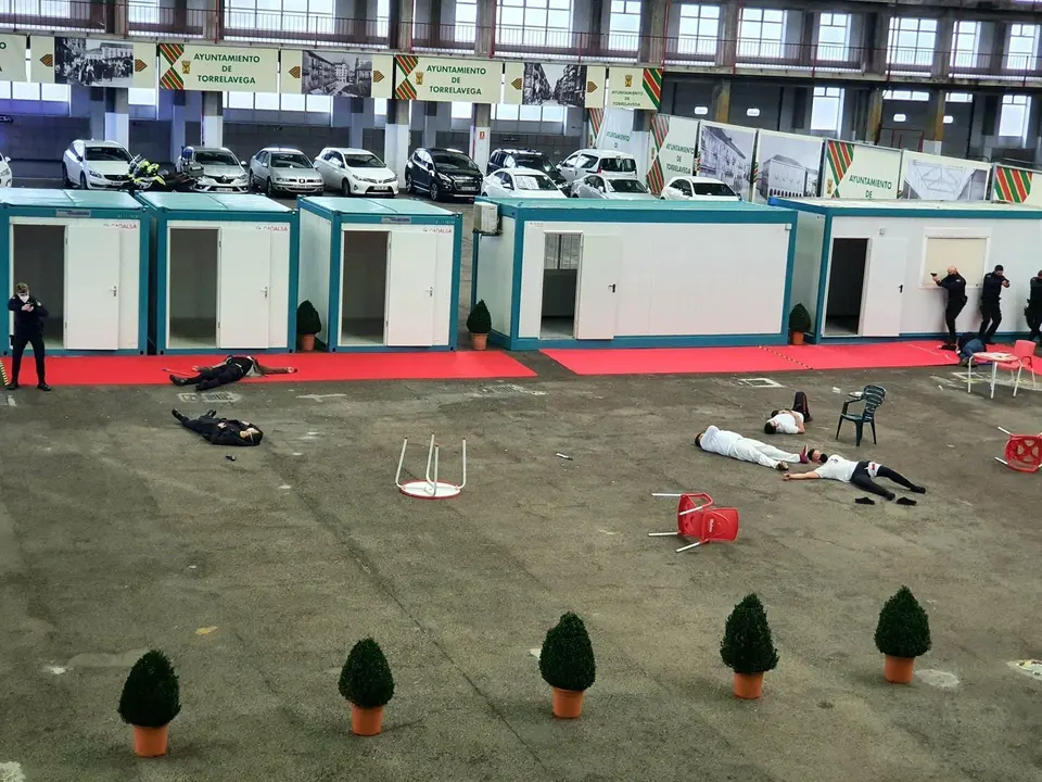 Simulacro de incidente 'Amok'