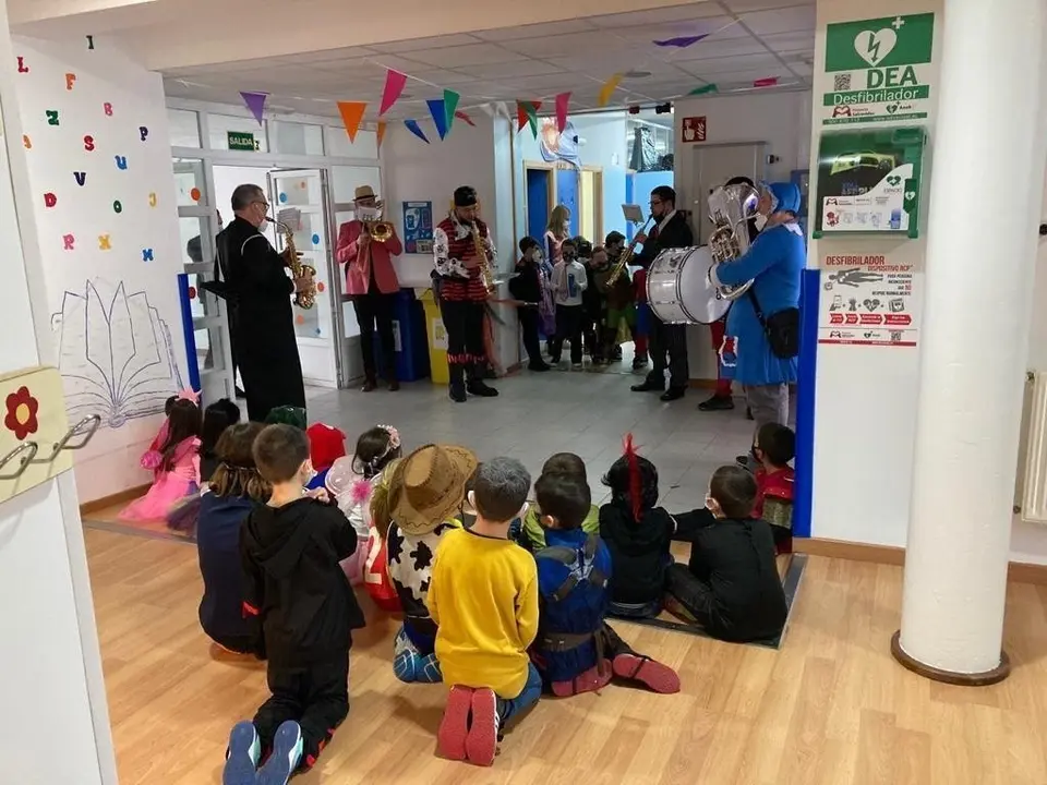 Carnaval en el colegio Palacio
