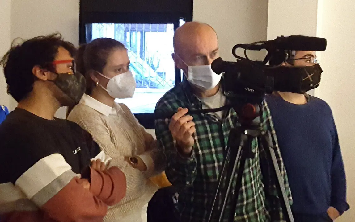 Grabaci&oacute;n de los alumnos de Salesianos a m&uacute;sicos del conservatorio