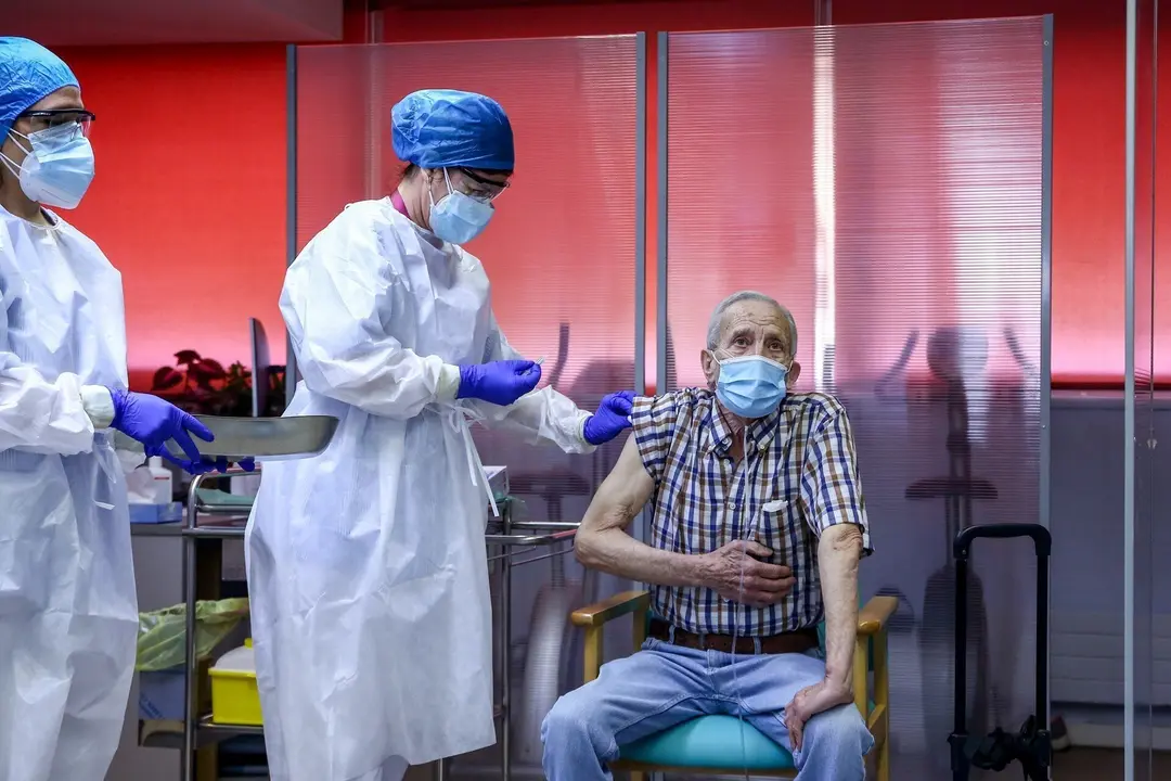 Vacunaci&oacute;n en una residencia