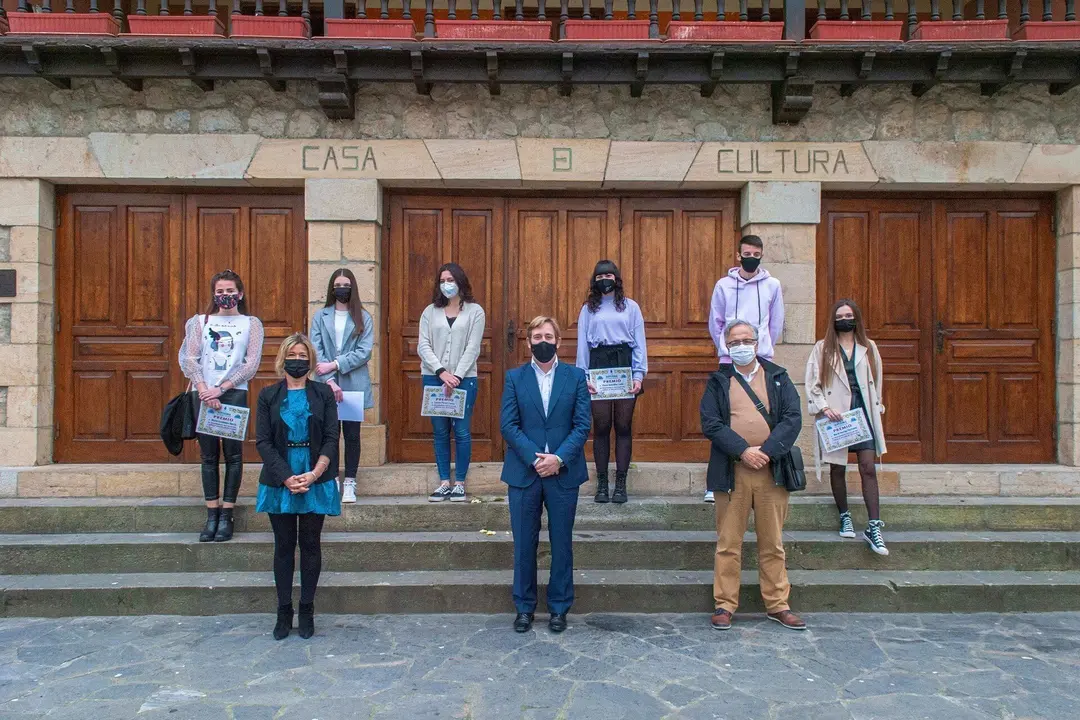Alumnos premiados del IES Nueve Valles