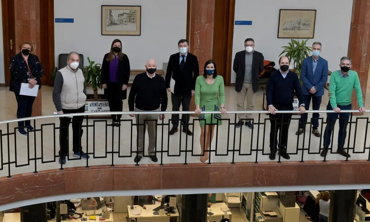 La alcaldesa con consejo administraci&oacute;n Plaza de Toros