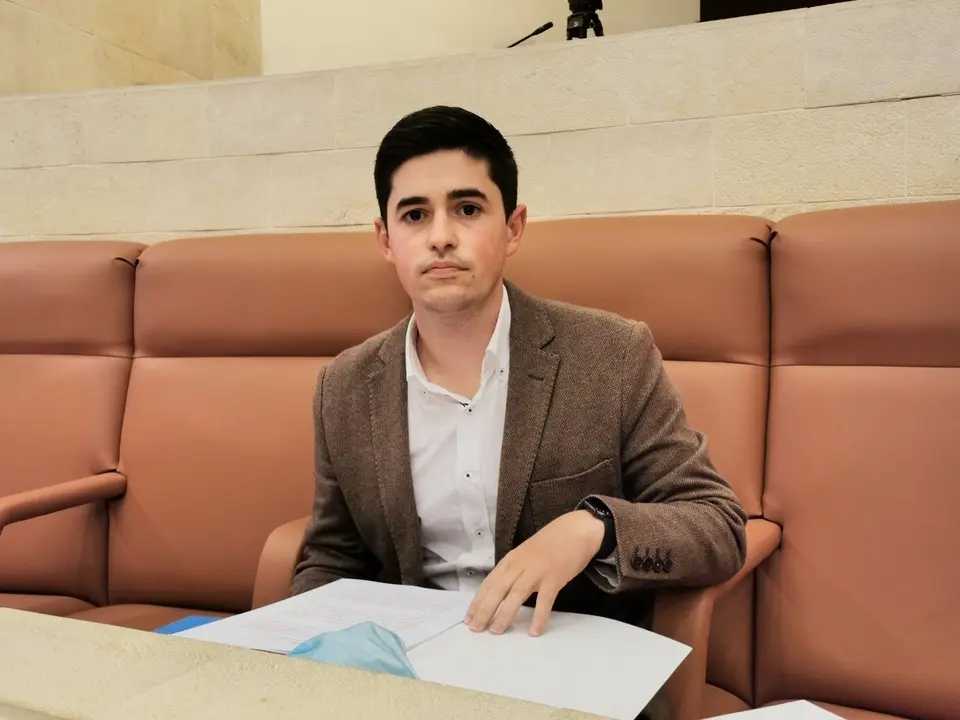 El diputado de Cs en el Parlamento de Cantabria Diego Mara&ntilde;&oacute;n