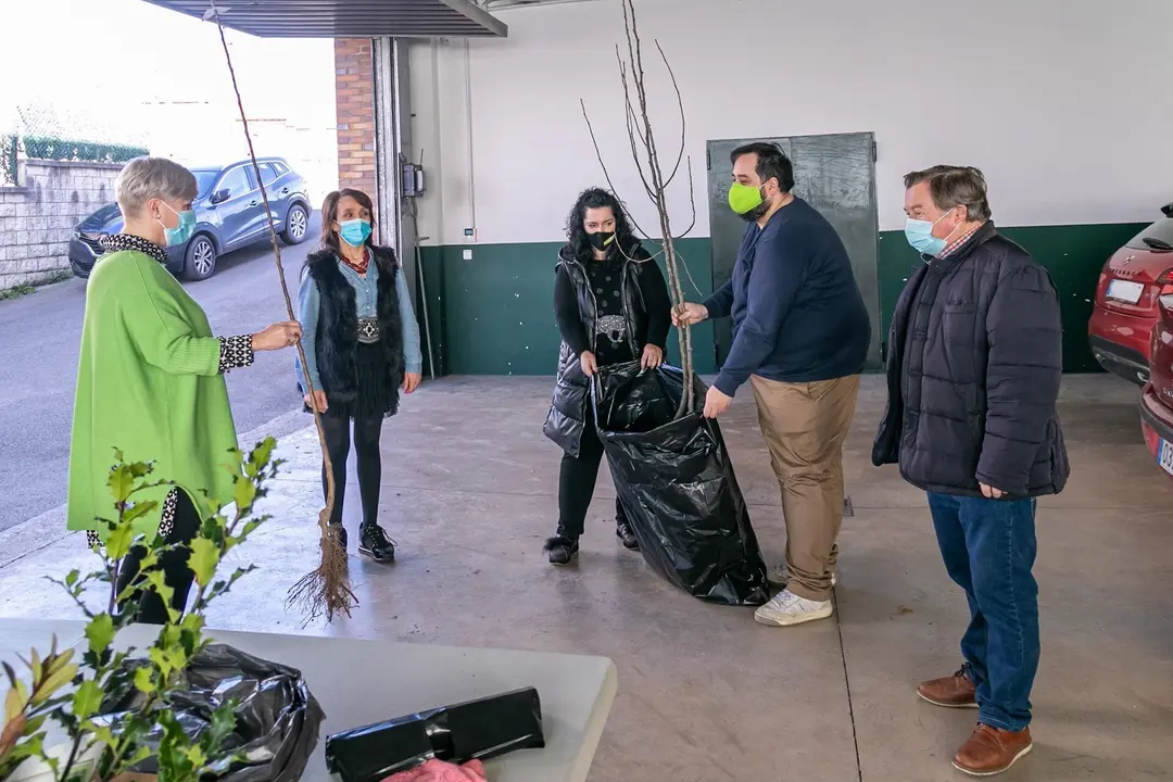 Entrega de &aacute;rboles en Polanco