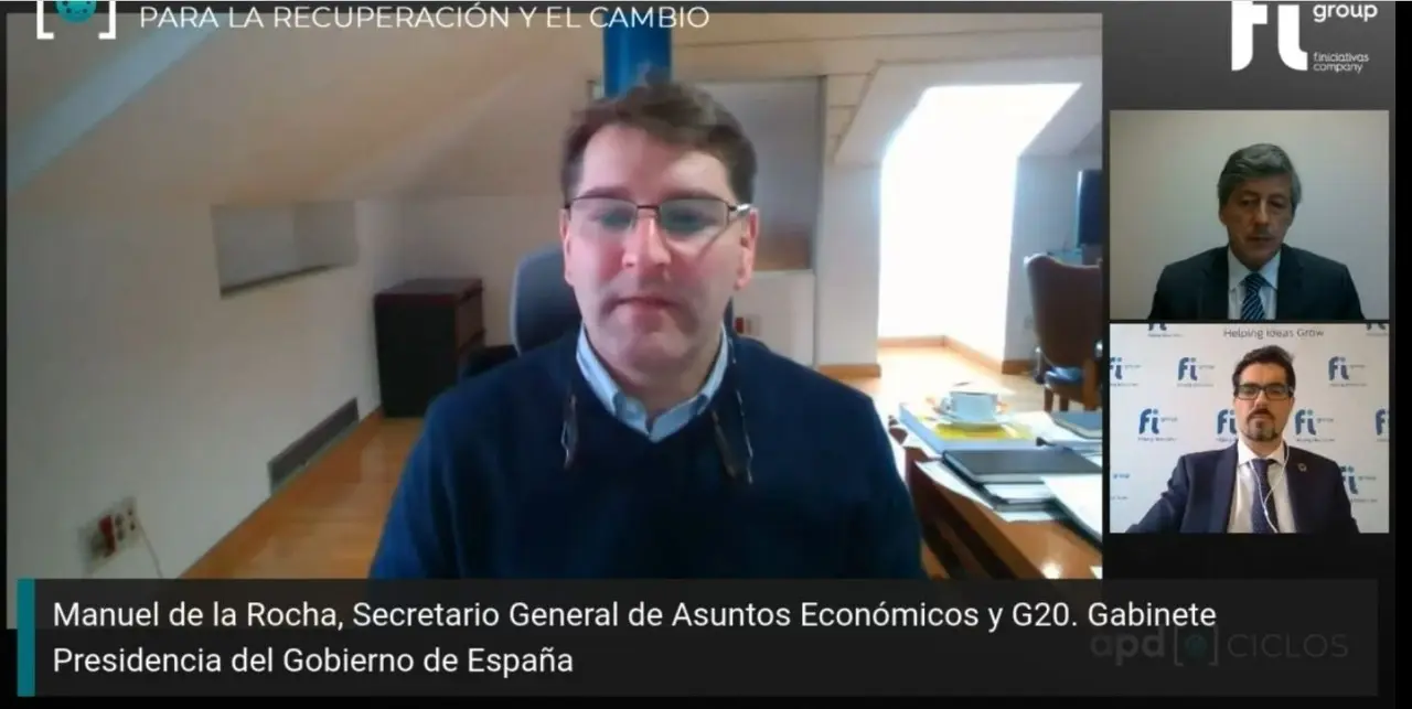 El secretario general de Asuntos Econ&oacute;micos y G20 del gabinete de Presidencia del Gobierno, Manuel de la Rocha,