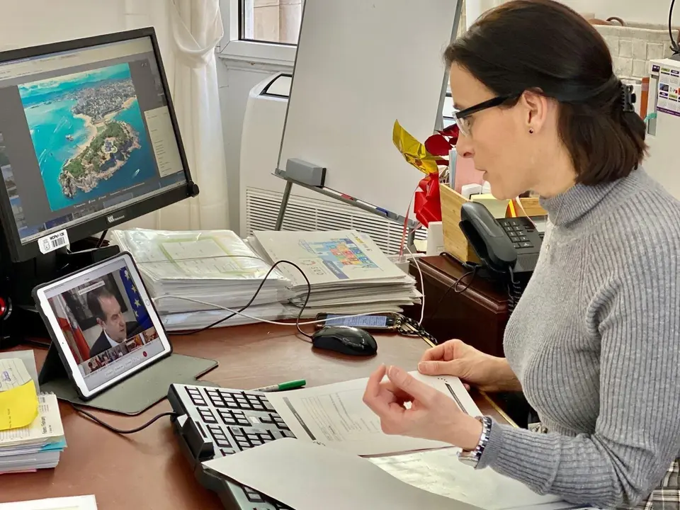 La alcaldesa de Santander, Gema Igual