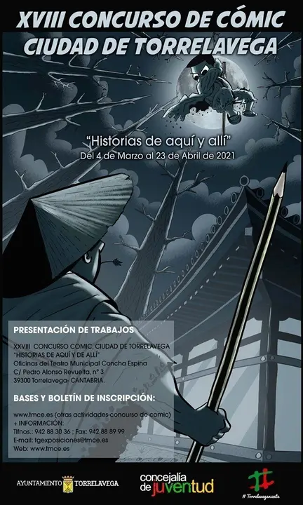 Cartel del concurso de c&oacute;mic