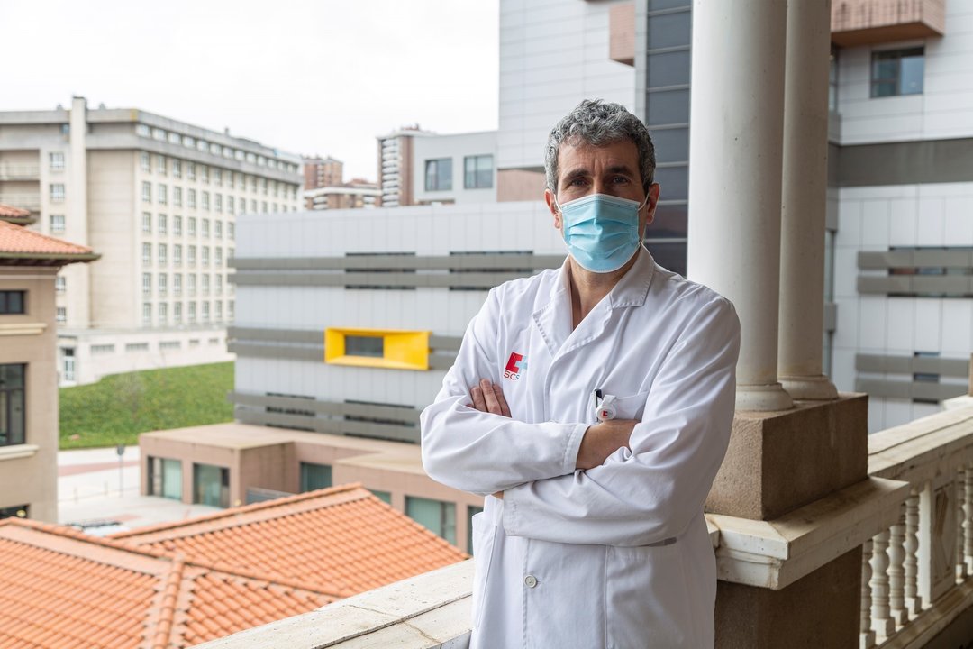 Eduardo Miñambres, coordinador de trasplantes del Hospital Valdecilla de Santander