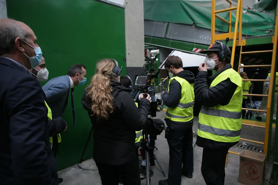 Rodaje del spot de Ecoembes en Cantabria