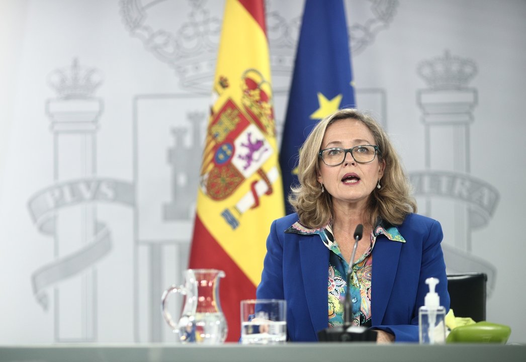 Archivo - La vicepresidenta y ministra de Asuntos Económicos y Digitalización, Nadia Calviño.