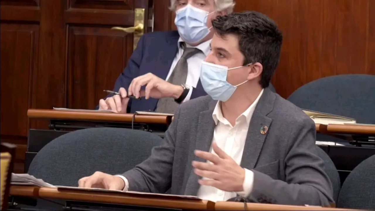 Daniel Fern&aacute;ndez, portavoz del PSOE de Santander