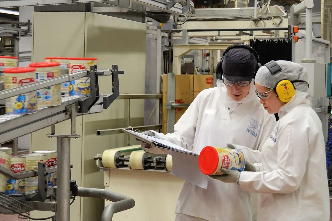 Archivo - Planta de Nestl&eacute; en La Penilla (Cantabria)