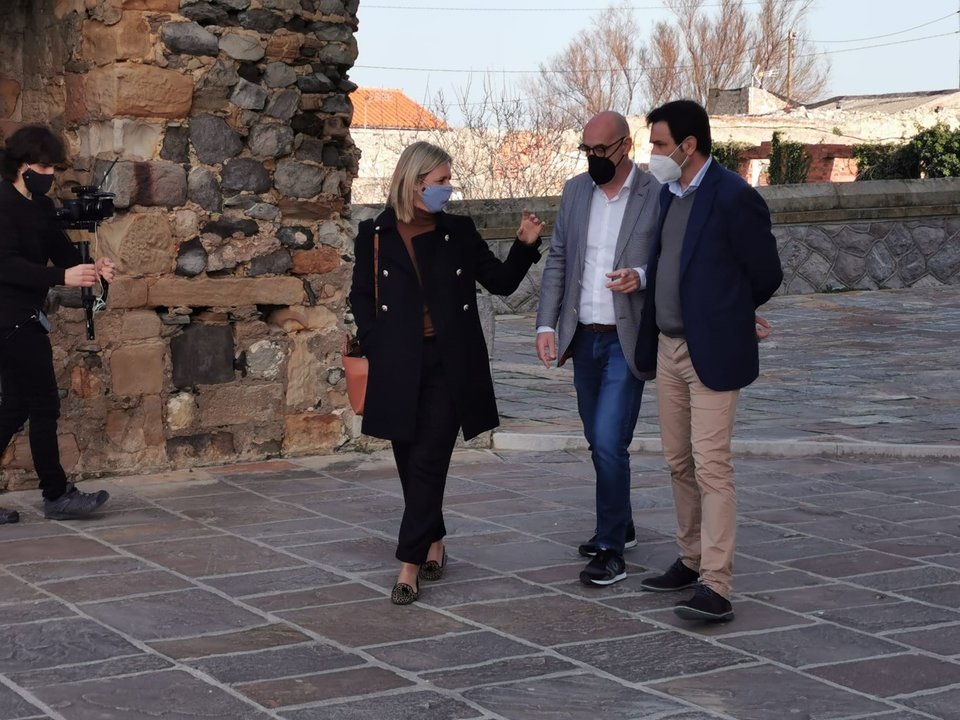 El coordinador autonómico de Cs Cantabria, Félix Álvarez, visita Castro Urdiales