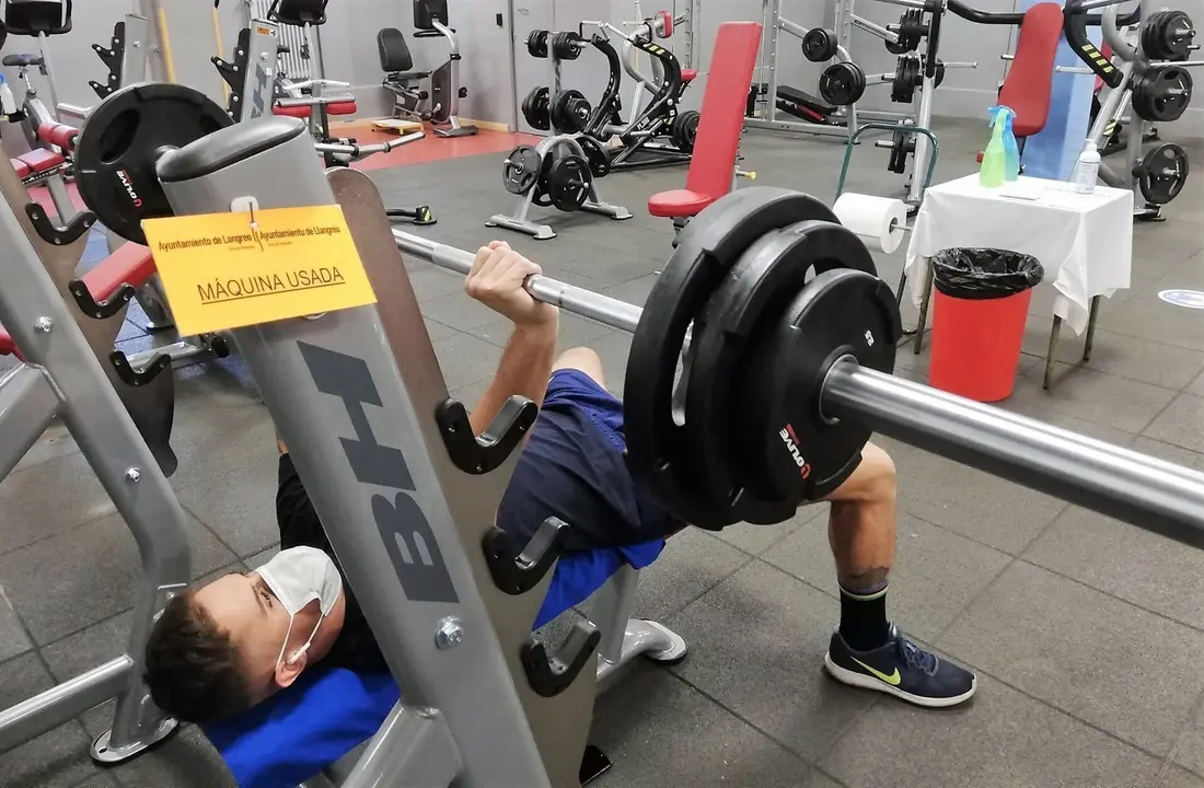 Archivo - Un gimnasio. Archivo