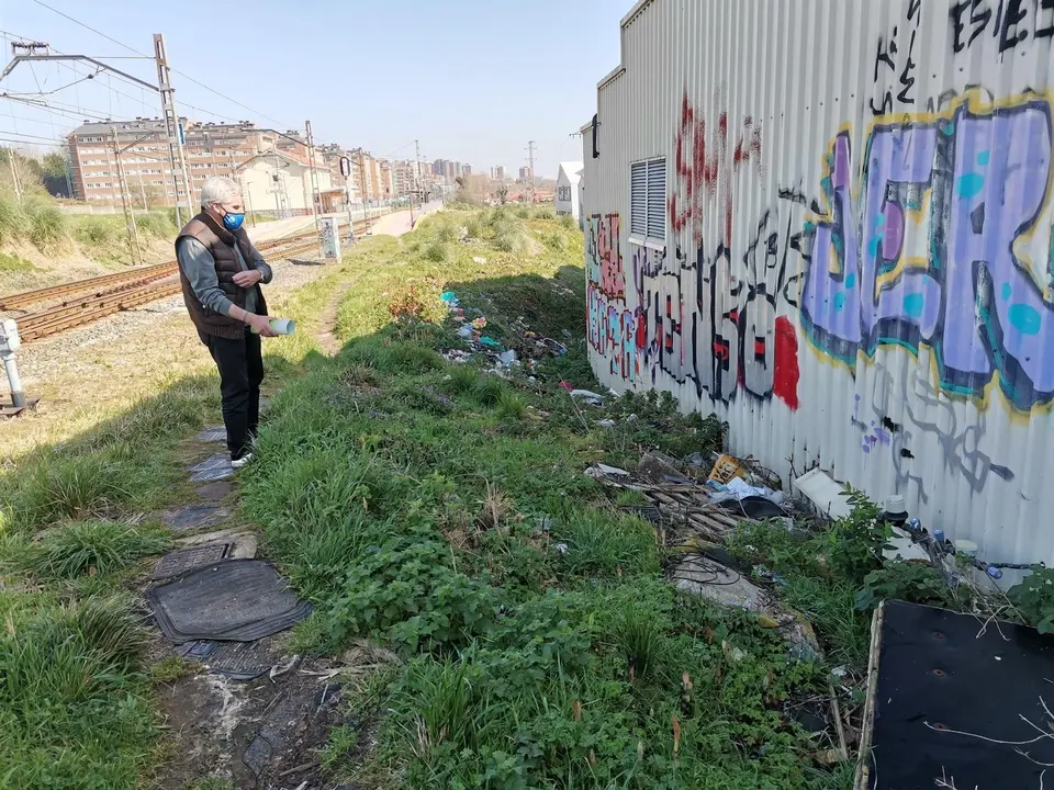 El concejal en el lugar