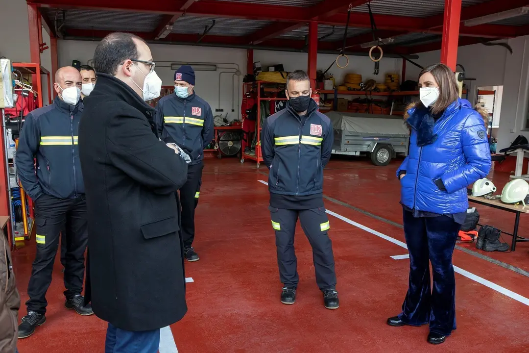 La consejera de Presidencia en Tama